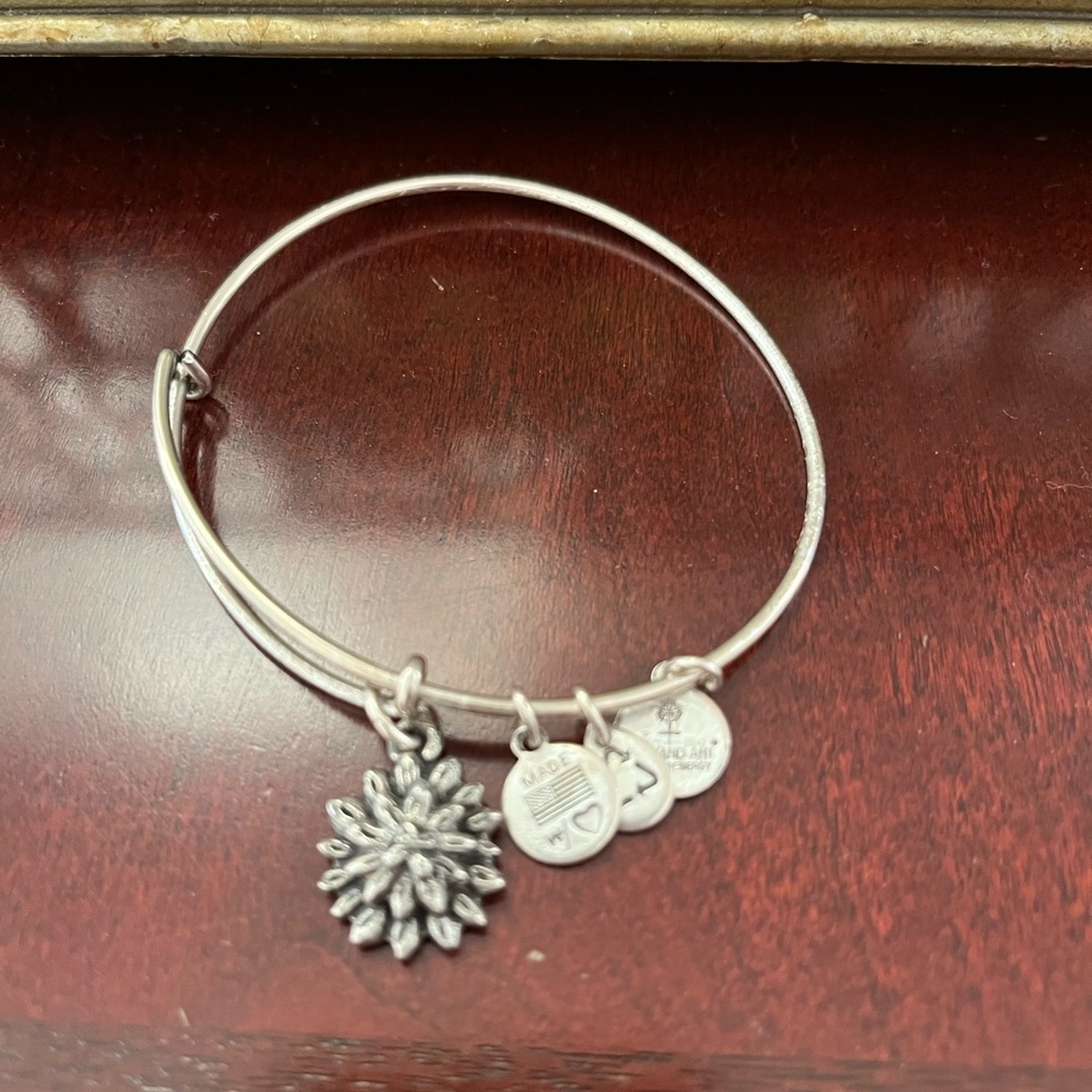 Alex & Ani Flower Bracelet